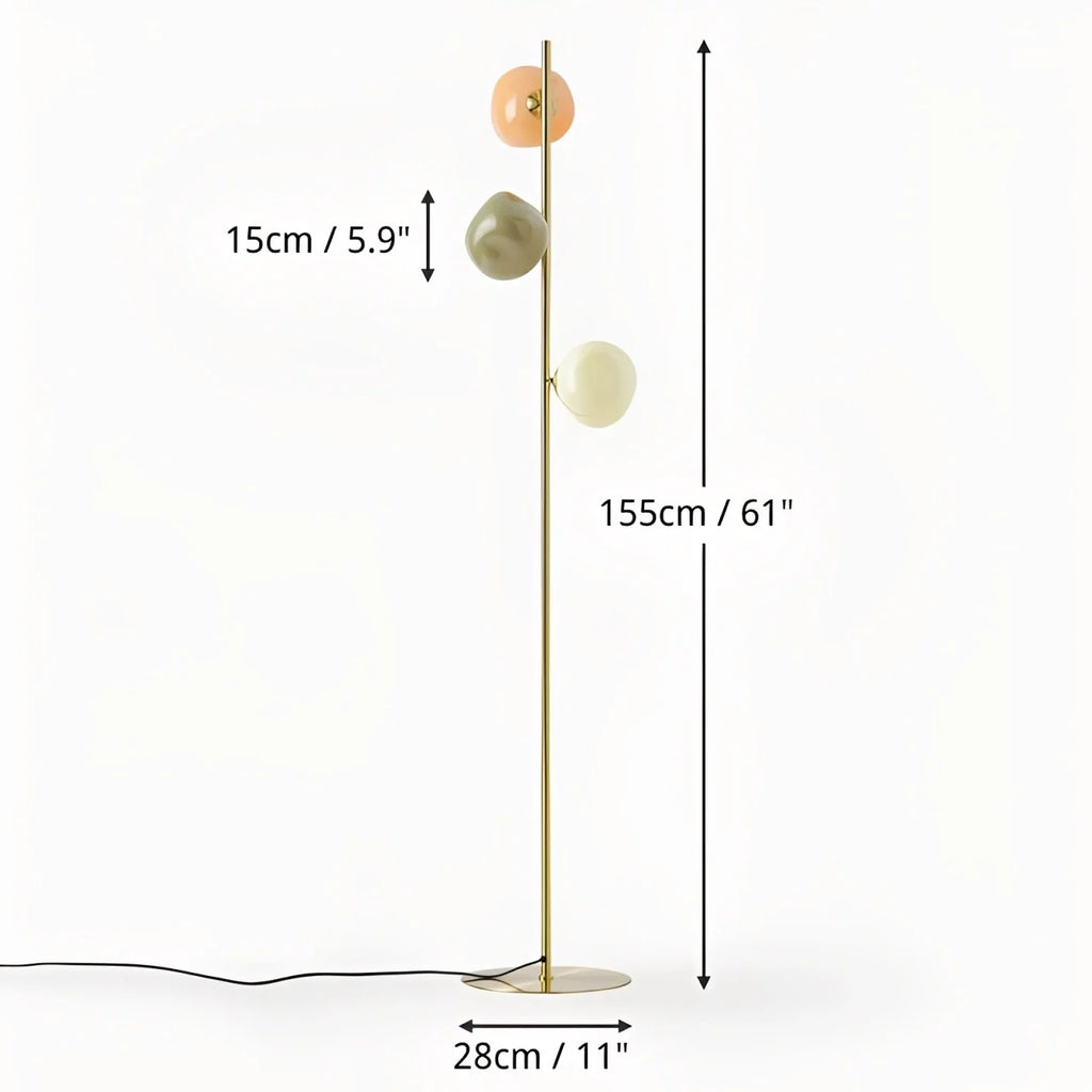 Orbix Opal Globe Floor Lamp - view 13