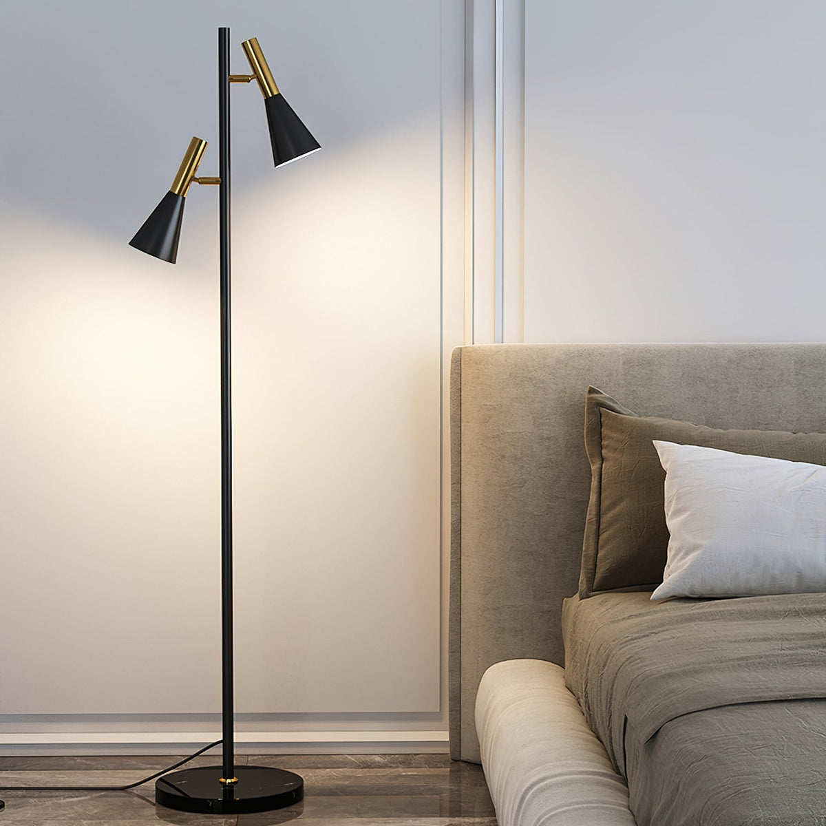 Orlo Nordic Marble Floor Lamp - view 01