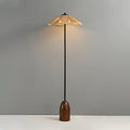 Raffa Raffia Shade Floor Lamp - view 01