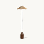 Raffa Raffia Shade Floor Lamp - view 02