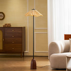 Raffa Raffia Shade Floor Lamp - view 03