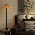 Raffa Raffia Shade Floor Lamp - view 13