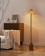 Raffa Raffia Shade Floor Lamp - view 18