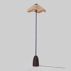 Raffa Raffia Shade Floor Lamp - view 25