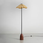 Raffa Raffia Shade Floor Lamp - view 29