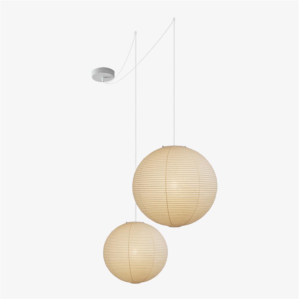 Round Paper Lantern Pendant Lamp - view 04