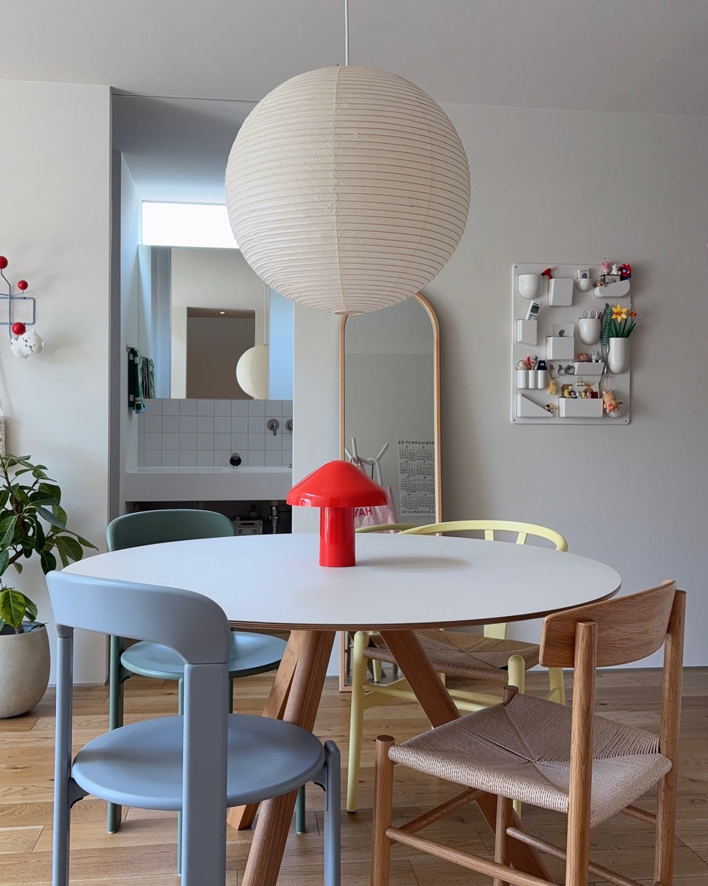 Round Paper Lantern Pendant Lamp - view 06