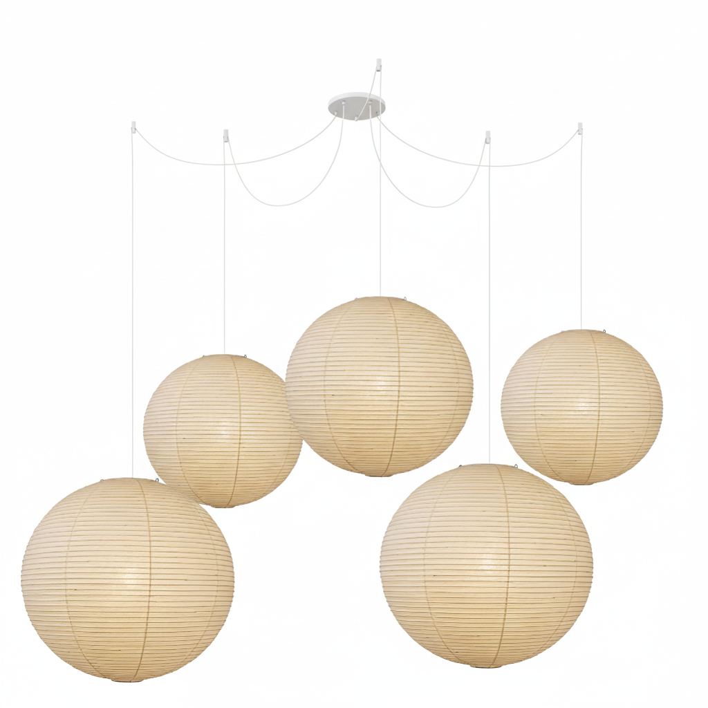 Round Paper Lantern Pendant Lamp - view 15