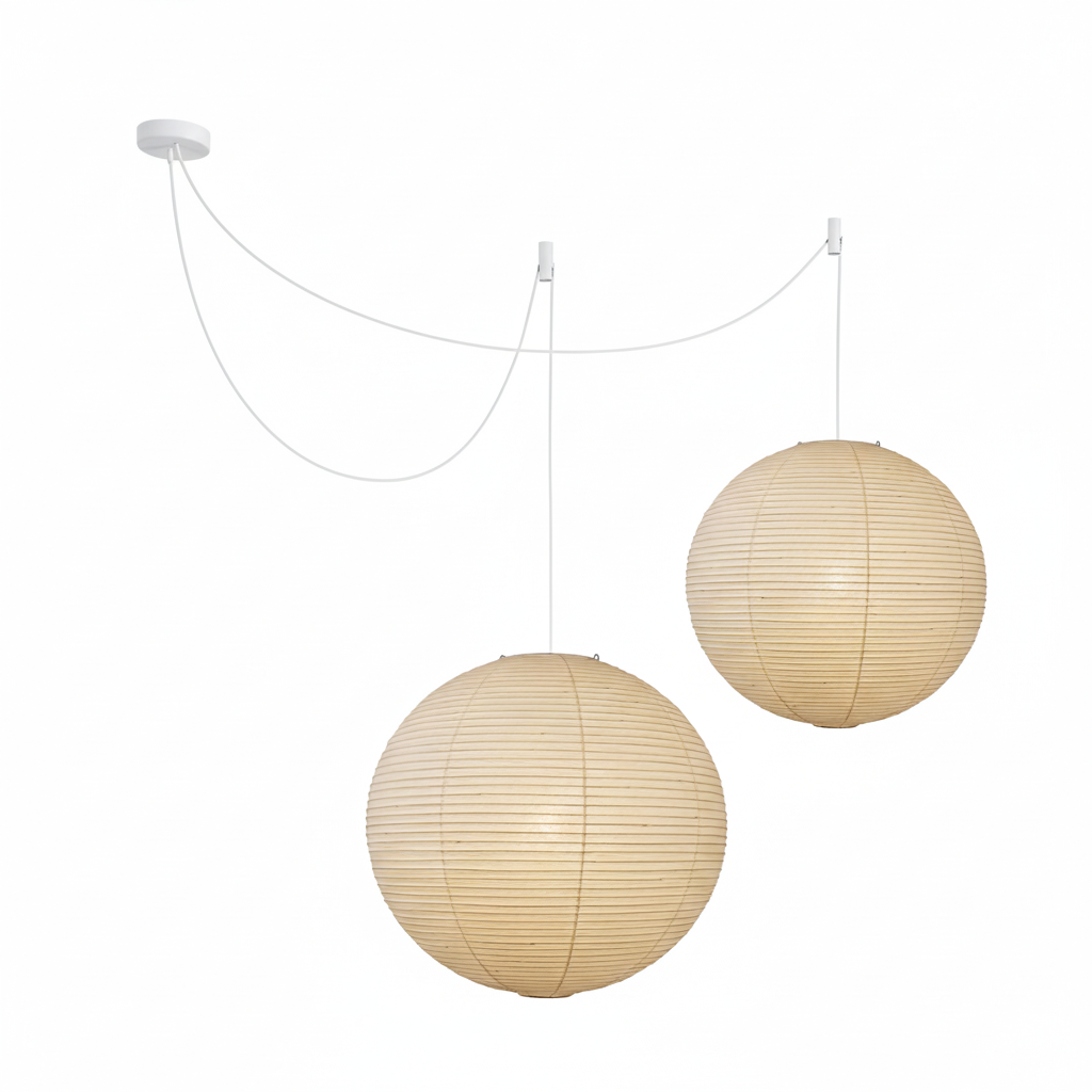 Round Paper Lantern Pendant Lamp - view 17