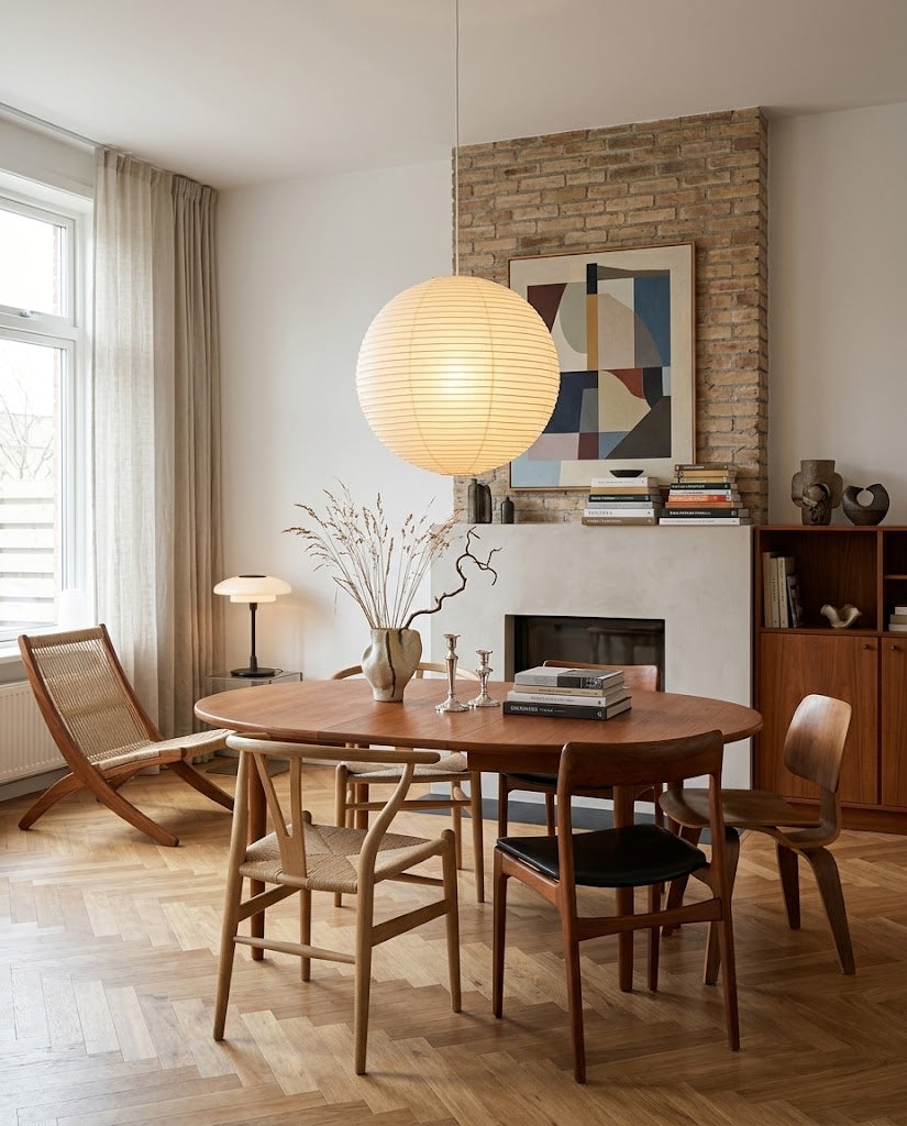 Round Paper Lantern Pendant Lamp - view 27