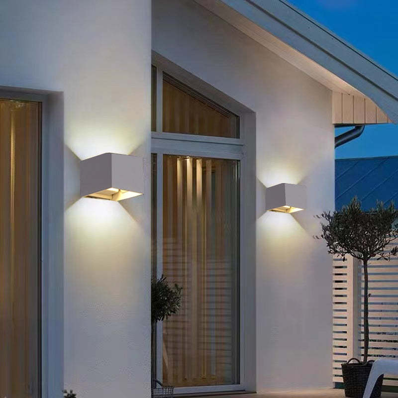 Square Adjustable Outdoor Wall Lamp - view 03