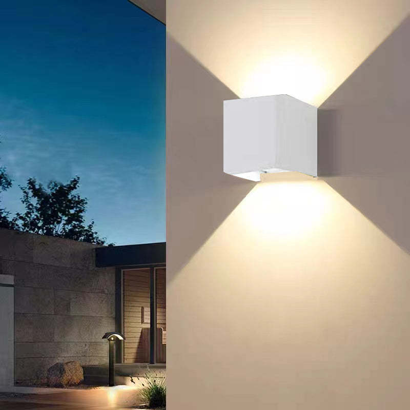Square Adjustable Outdoor Wall Lamp - view 09