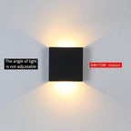 Square Adjustable Outdoor Wall Lamp - view 16