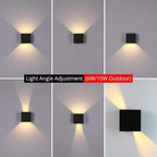 Square Adjustable Outdoor Wall Lamp - view 17