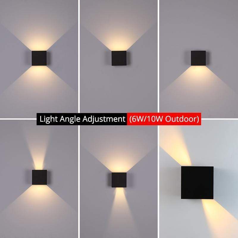 Square Adjustable Outdoor Wall Lamp - view 17