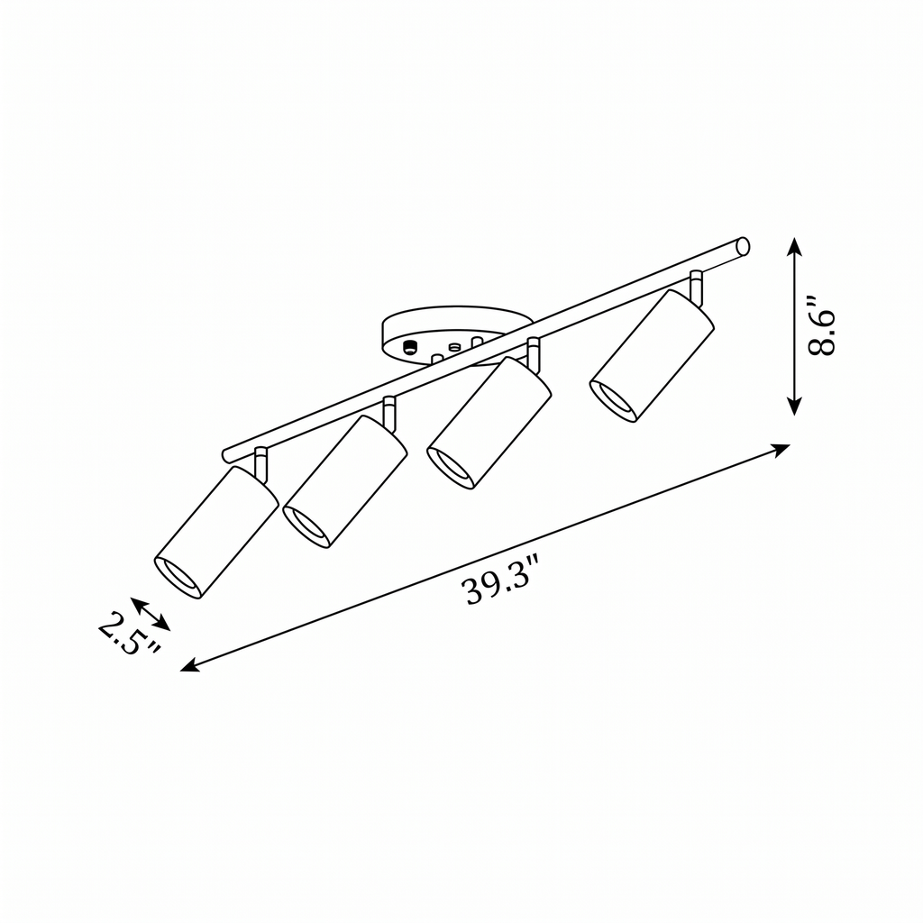 Thio Wooden Track Light - view 08