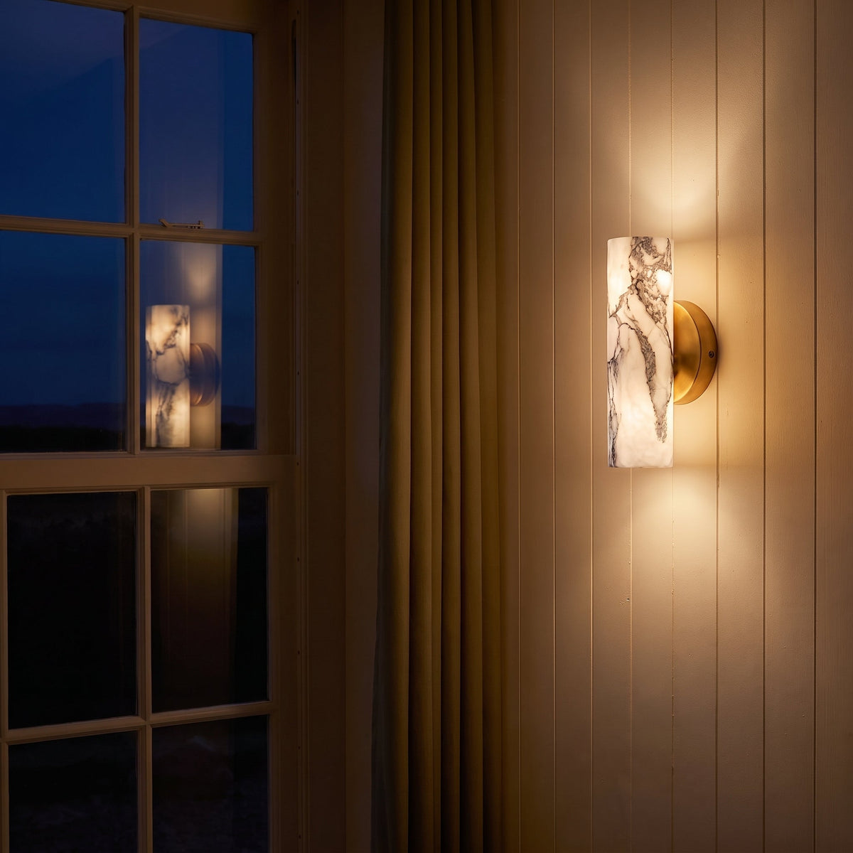 Alma Alabaster Wall Sconce