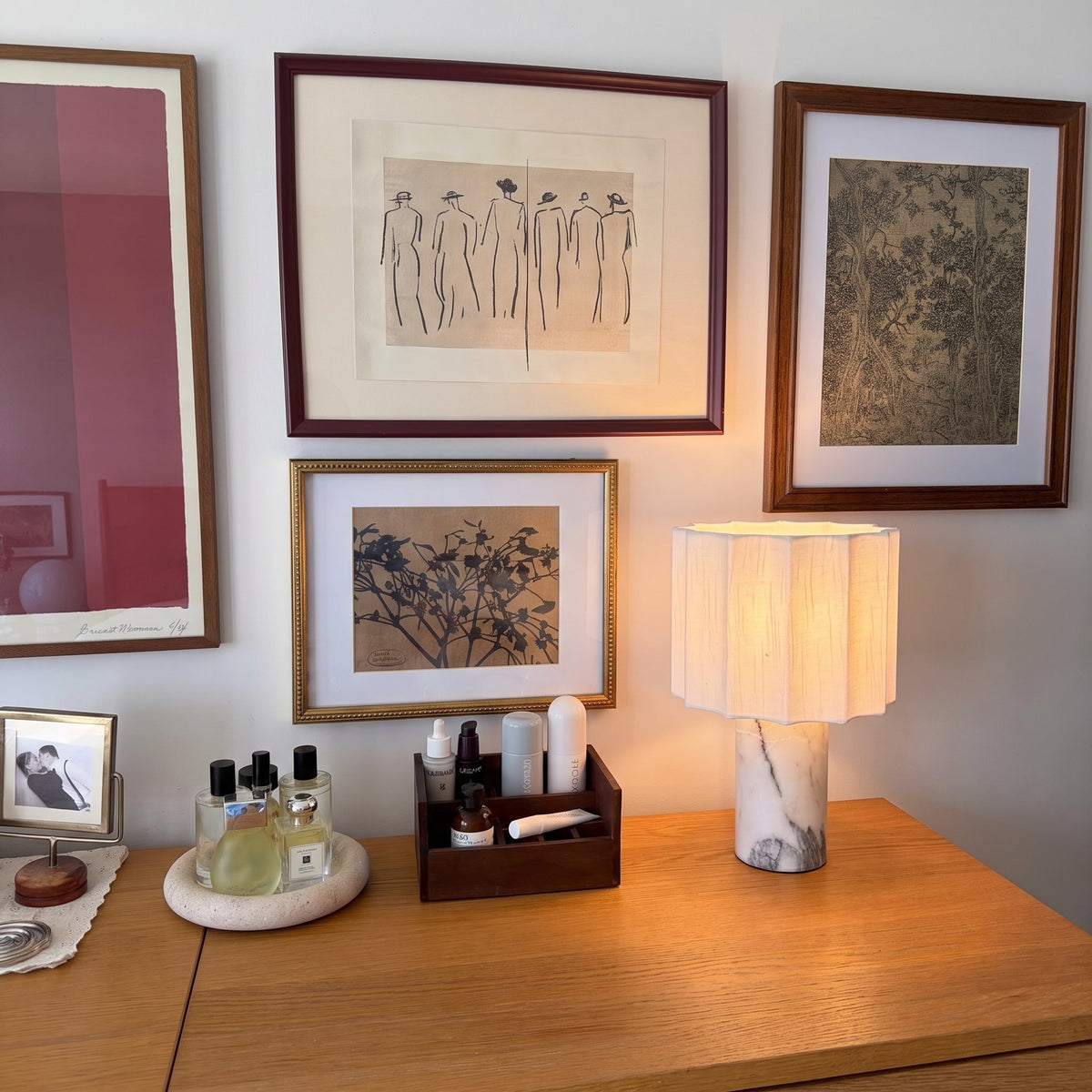 Calla Marble Table Lamp