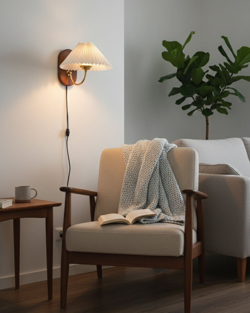 Louise Plug In Wall Lamp