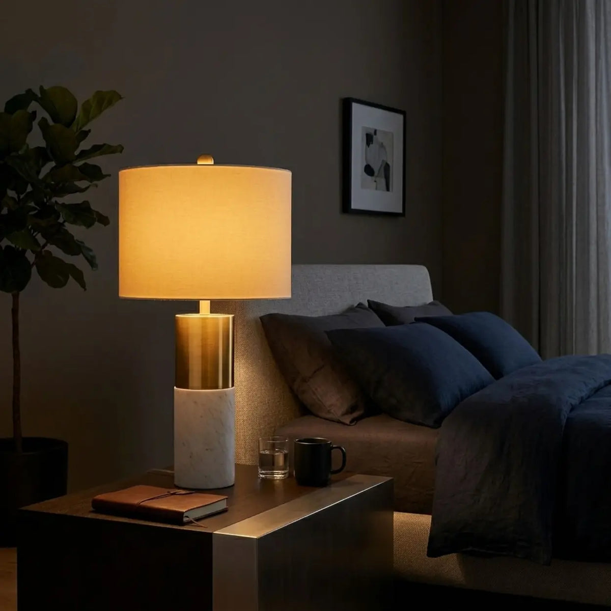 Savio Marble Table Lamp