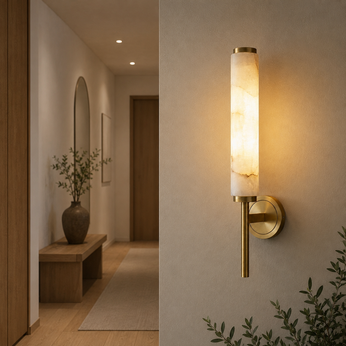 Luxury Marble Wall Lamp
