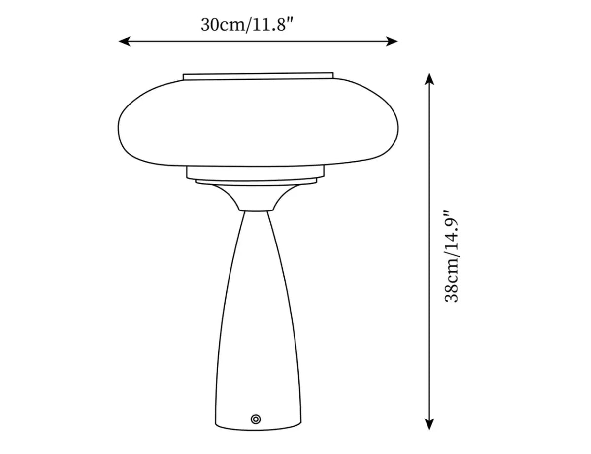 Kasha Mushroom Table Lamp