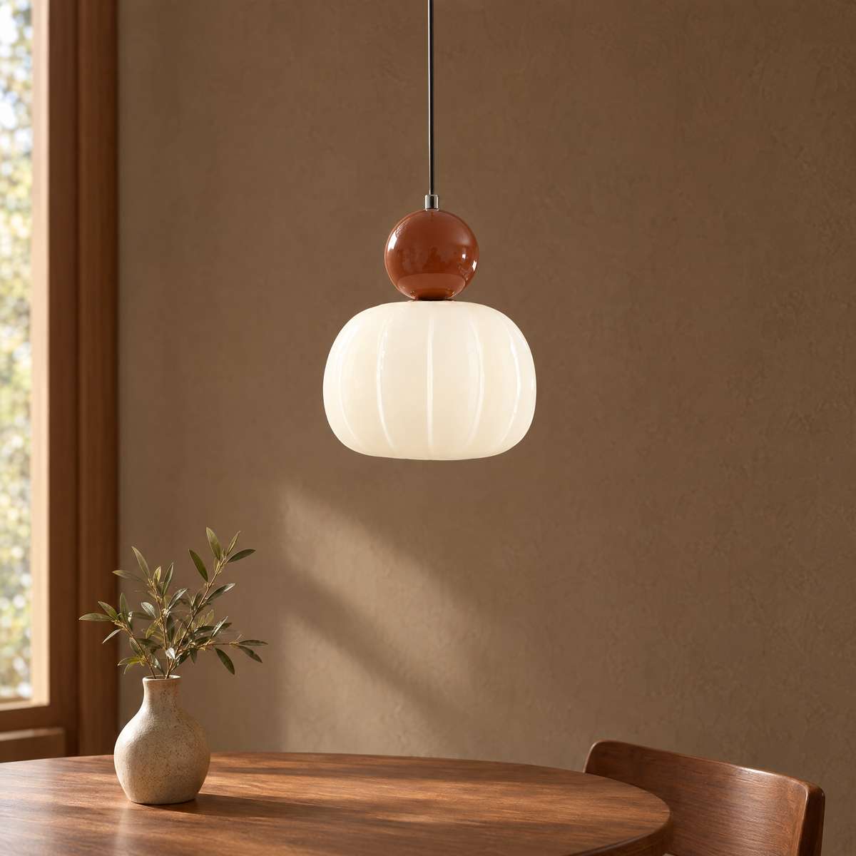 Morris Pendant Lamp - Brown - Hero