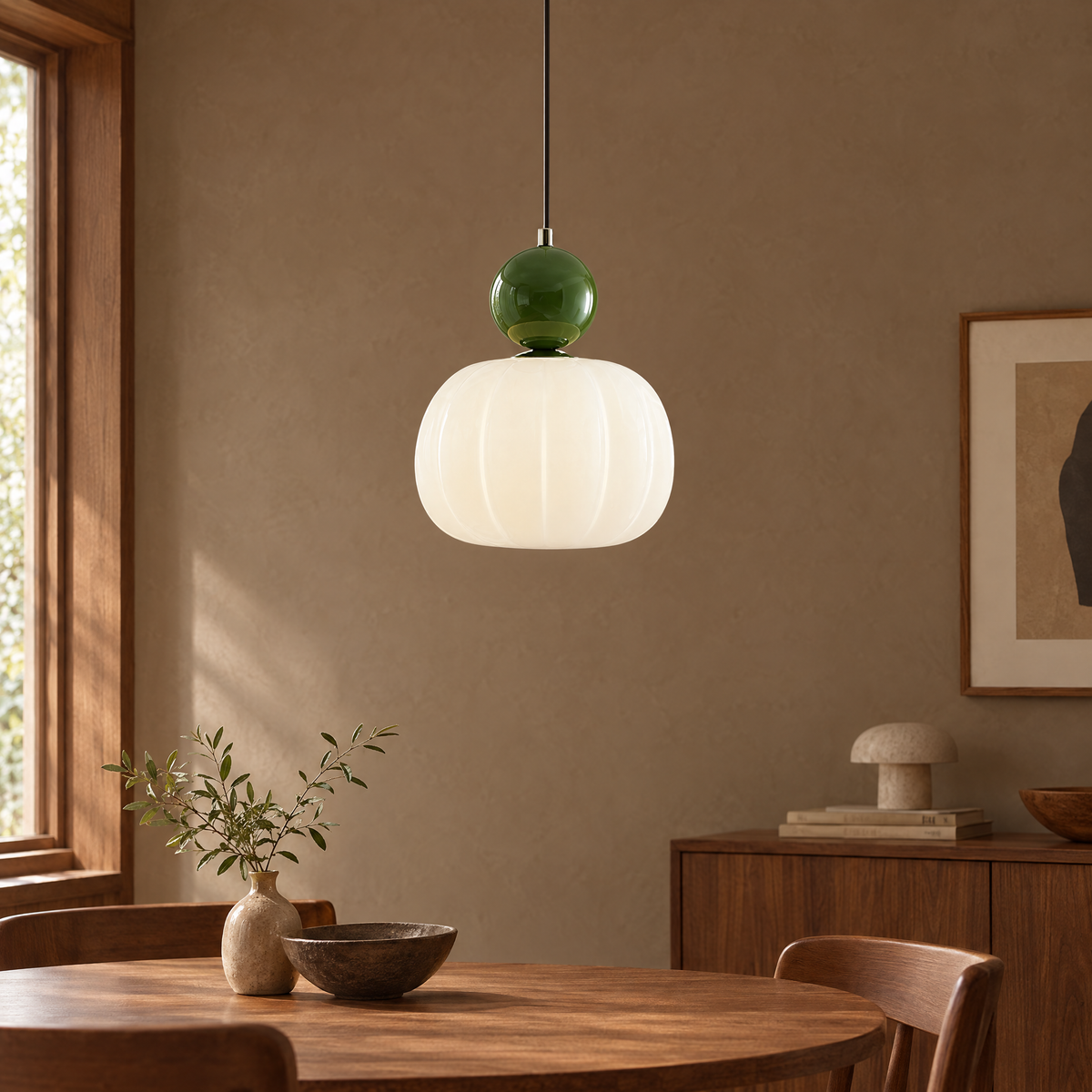 Morris Pendant Lamp - Green - Hero