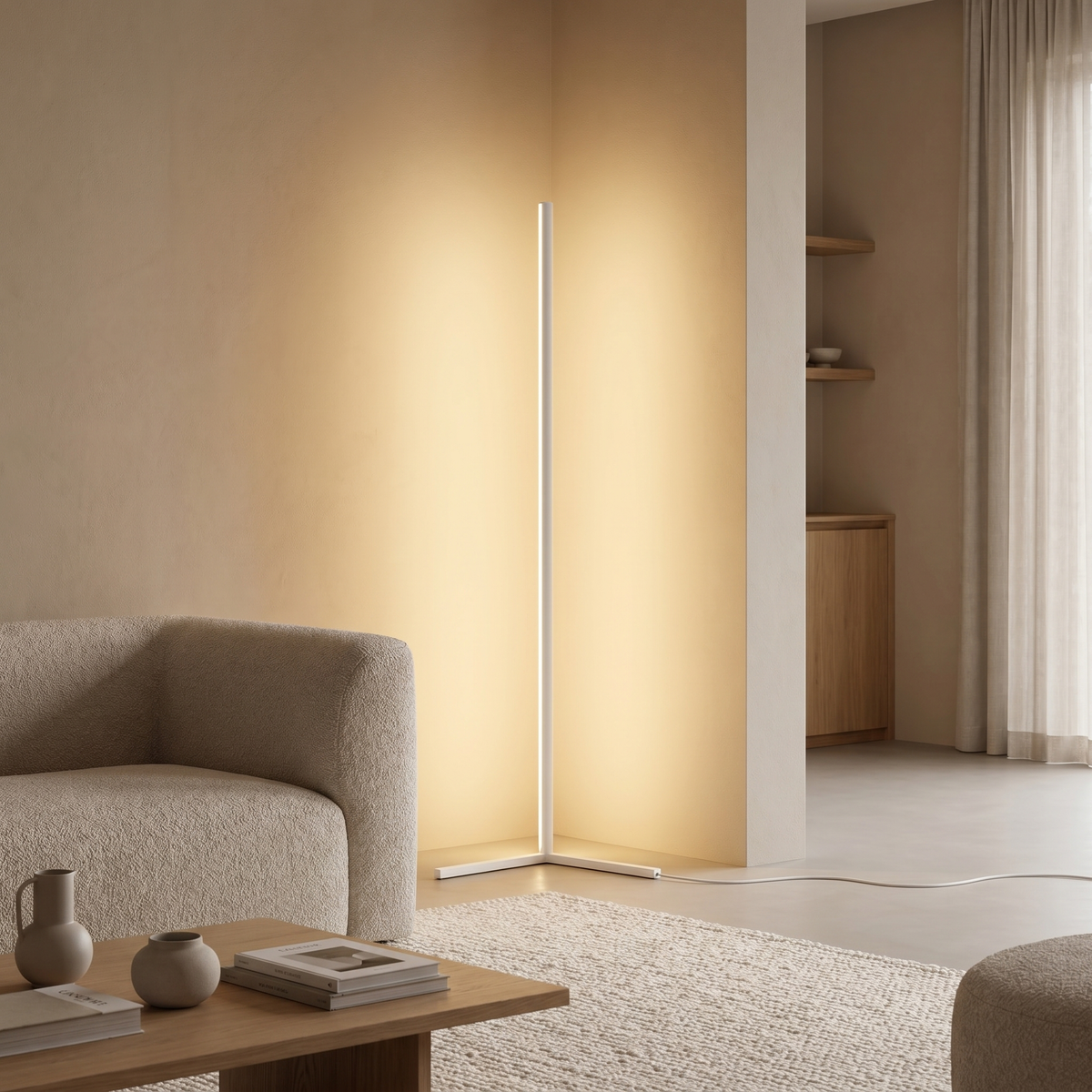 Tricolor Remote Control Floor Lamp